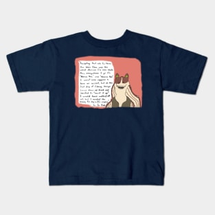 Jar Jar Binks Quote Kids T-Shirt